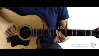 Whatever She&#39;s Got David Nail Guitar Lesson and Tutorial