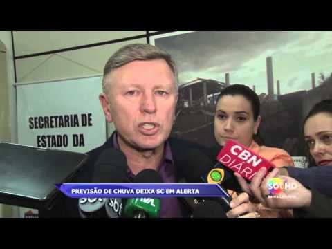 Defesa Civil mobiliza equipes para monitorar chuvas em SC – Beatriz Cerino/Jorge Marques