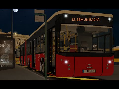 Omsi 2 Ikarbus 218A Linija 83 (Crveni Krst- Zemun Bačka)