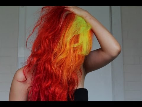 How I Did My Fire/Phoenix Hair