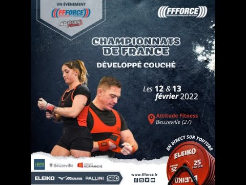 CHAMPIONNATS DE FRANCE DE DÉVELOPPÉ COUCHÉ & COUPE DE FRANCE HANDISPORT DC 2022 - HANDISPORT