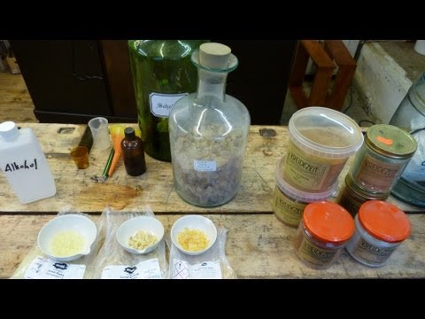 Spirituslack selber herstellen