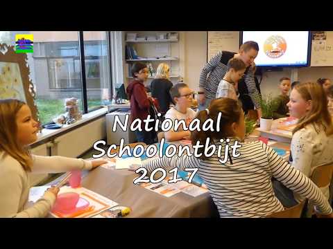 Geertruidenberg in beeld: Het nationaal schoolontbijt 2017