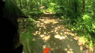 preview picture of video 'Trail Ride on the KTM SXF 250 in French Lick'