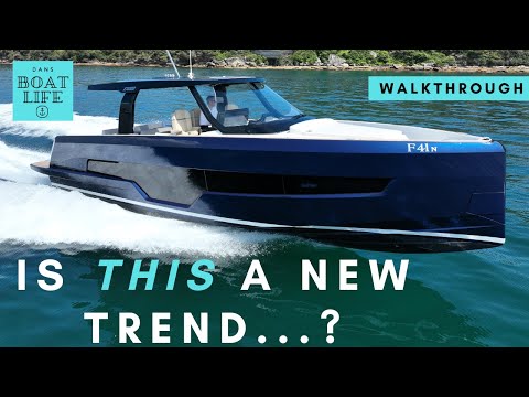 Fjord 41XL Crosses the LINE between Sedan Cruiser & Dayboat - Detailed Walkthrough