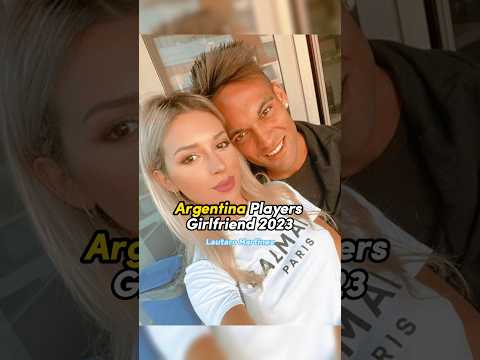 Argentina Players Girlfriends 😍 #shorts #football #viral