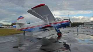 preview picture of video 'Antonov An-2 engine start'