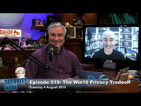The Windows 10 Privacy Tradeoff - Security Now 519