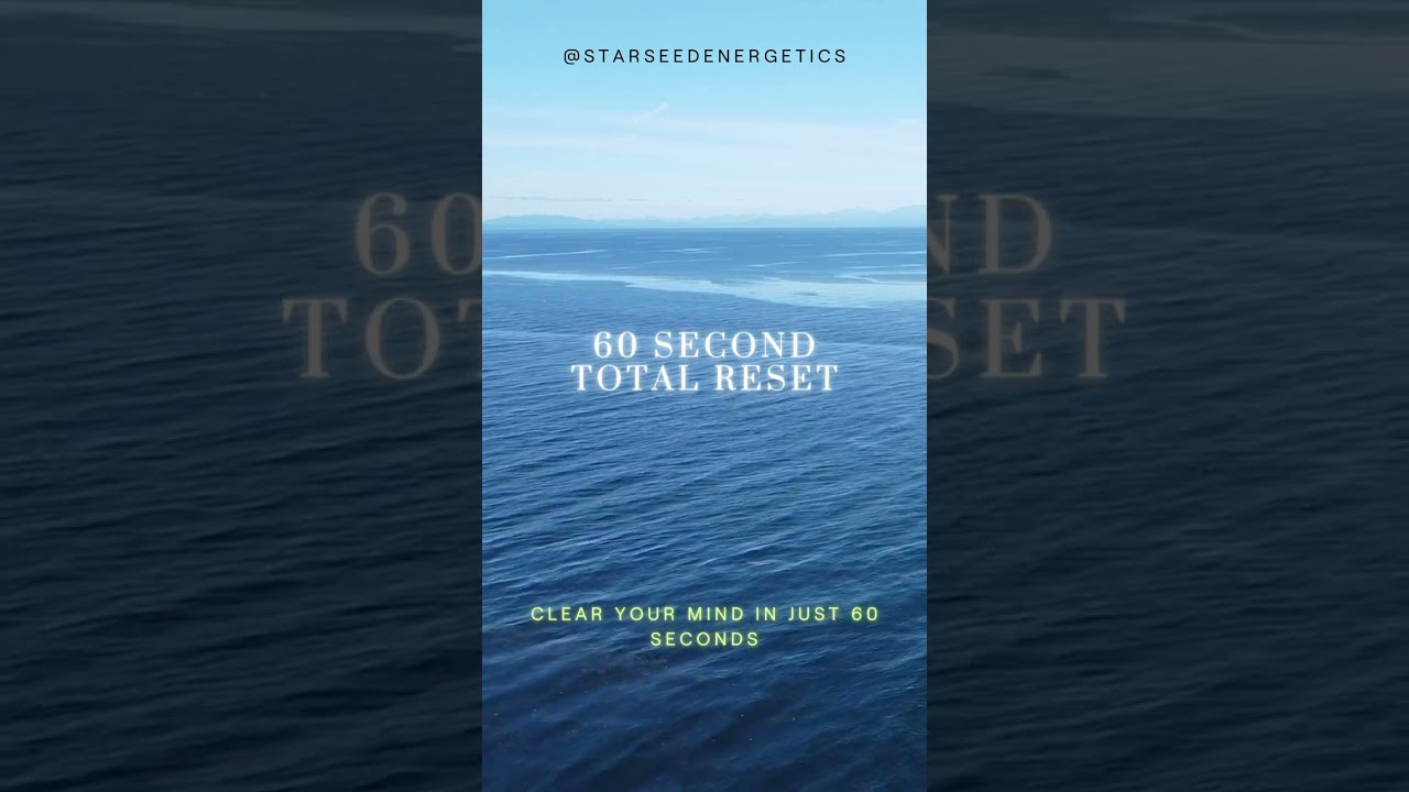 Reset Your Mind in 60 Seconds ✨🧘‍♀️ #shorts