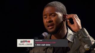Usher & Blake Shelton Stand By Me Hurricane Relief Show
