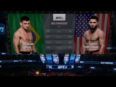 Demian Maia vs Jorge Masvidal full fight