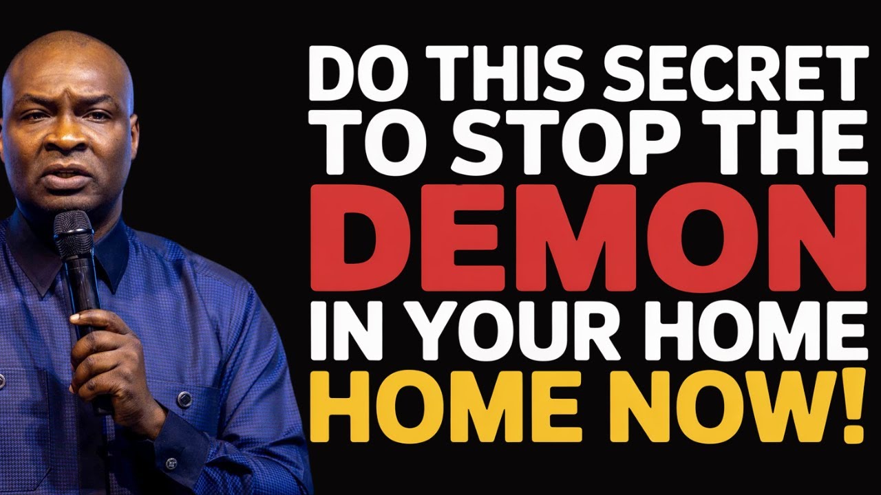 WHY DEMONS KEEP ATTACKING YOU AT NIGHT || THE HIDDEN SECRET - APOSTLE JOSHUA SELMAN