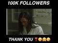 INSTAGRAM 100K FOLLOWERS THANK YOU VIDEO