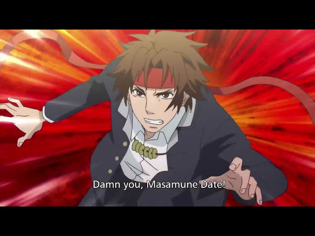 【Animation】 GAKUEN BASARA (English subtitles Trailer)