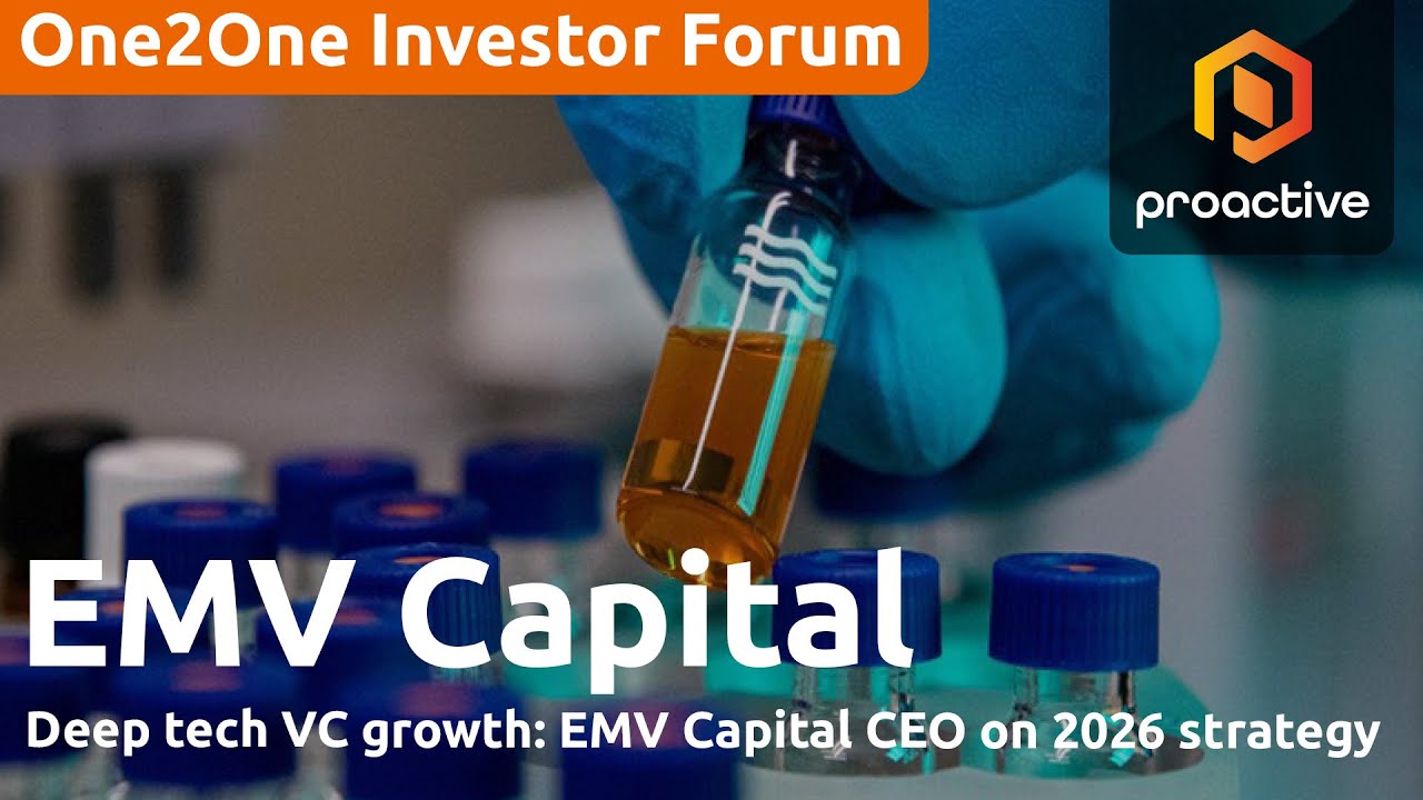 Deep tech VC growth: EMV Capital CEO on 2026 strategy - One2One Investor Forum