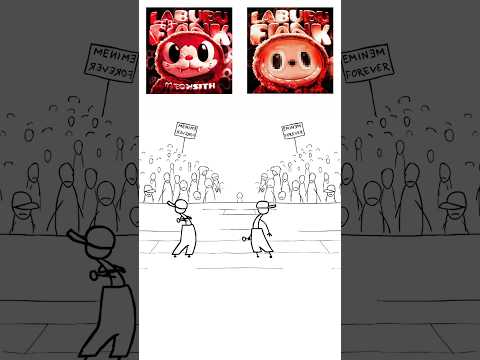 LABUBU FUNK vs LABUBU FUNK MEOWSITH #shorts #phonk #funk