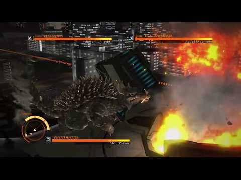 GODZILLA PS4 : Anguirus vs Mothra and Jet Jaguar