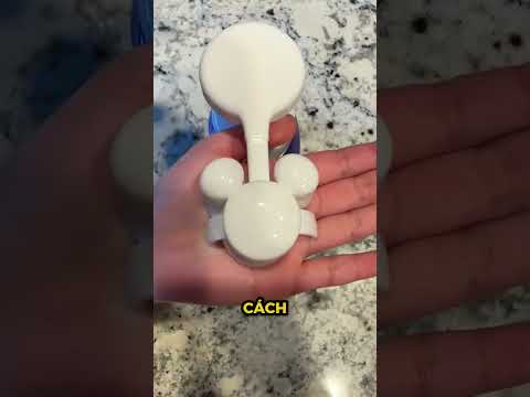 Cách sử dụng chai xà phồng mickey mouse đúng cách #shorts