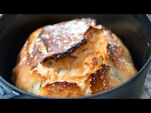 Probably the easiest bread recipe in the world (no kneading!)