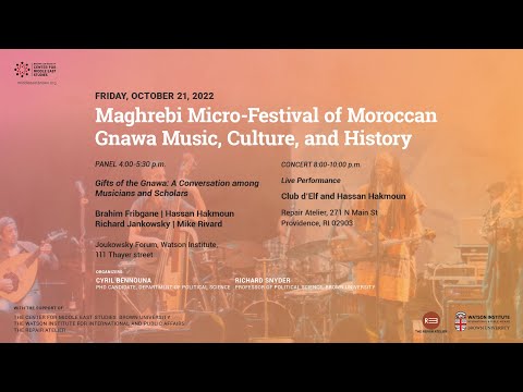 Festival of Moroccan Gnawa Music, Culture, and History