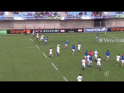 World Rugby U20 Highlights: England v Italy