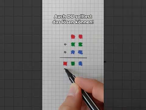 Einzige Ausrede: Einzige Ausrede: Farbenblindheit 😏 #rätsel #matherätsel #knobeln