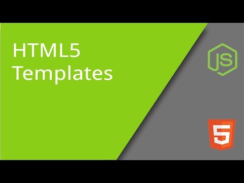 Using HTML5 Templates