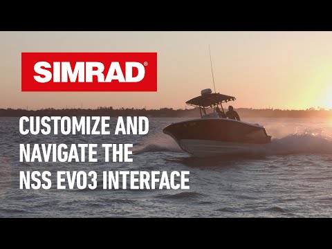Customizing and Navigating Around NSS Evo3 Interface | Simrad