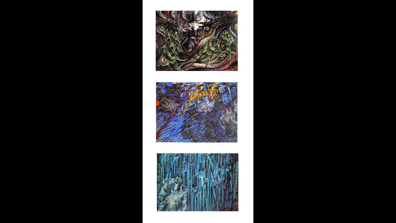 Analisi dell'opera: Gli stati d'animo di Umberto Boccioni