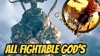 Assassin's Creed Origins : All Fightable Gods so Far | The Ruby Tuesday