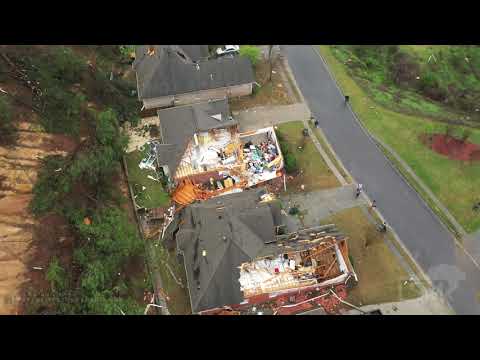 03-25-2021 Birmingham, AL - Damage from Violent Tornado