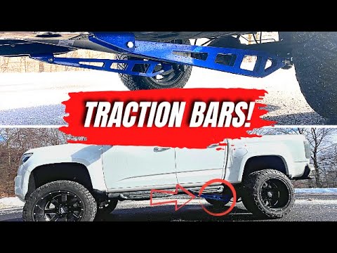 I PUT THE CRAZIEST TRACTION BAR ON MY Z71 CHEVY COLORADO!