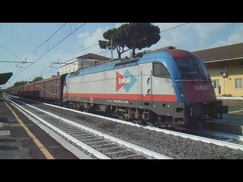 E190.311 "Lia" sul MRS 63855 Gorizia Centrale - Maddaloni Marcianise, in transito a Pomezia