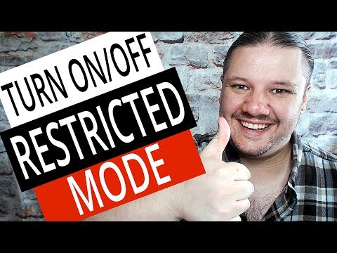 How To Turn On / Off Restricted Mode [2023 NEW METHOD] Video
