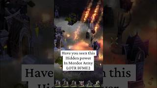 LOST KING! Armored Troll Battles Fiery Vortex! #shorts #lotr #bfme2  #gameplay