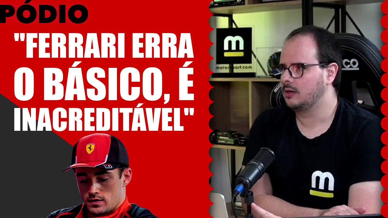 A SEQUÊNCIA DE ERROS da Ferrari na Hungria e o MÉRITO de KIMI na briga pelo pódio na Hungria