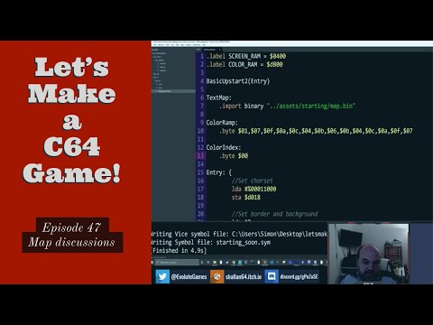 Lets Make a Commodore 64 Game - Episode 47 - 05/09/2020