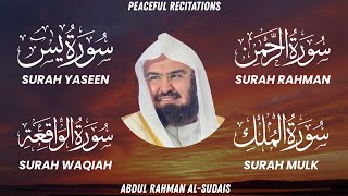 Download lagu Surah Yaseen (Yasin) | Surah Rahman | Surah Waqiah | Surah Mulk | Shaikh Abdul Rahman Al Sudais mp3