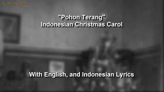 Download lagu Pohon Terang - Indonesian Christmas Carol - With Lyrics mp3