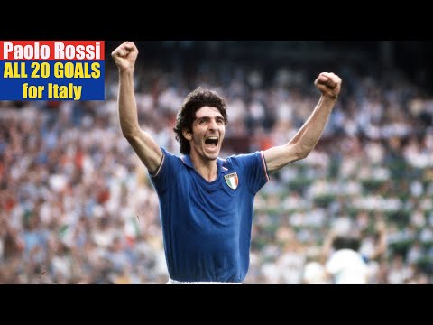 Paolo Rossi ◉ All 20 Goals for Italy 🇮🇹