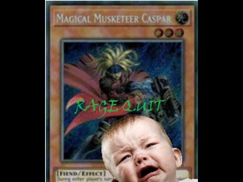 YUGIOH-MAGICAL MUSKETEER RAGE QUIT COMPILATION (MAGIBULLET)