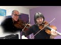 Mozart Duo E flat major. II movement. From Chicago to Bogota