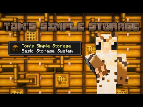 Tom's Simple Storage - Minecraft Tutorial