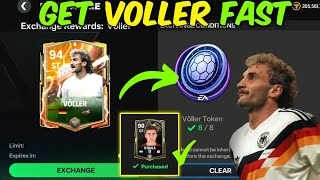 HOW TO GET 8 VOLLER 94 OVR TOKENS COMPLETE EXCHANGES HEROES AS ROMA PLAYERS IN EA FC FIFA MOBILE 24