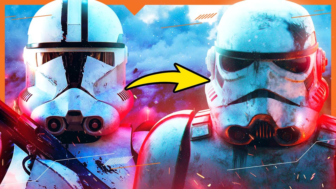 Por Que Os Clones Foram Trocados Por Stormtroopers (CÂNONE E LEGENDS)