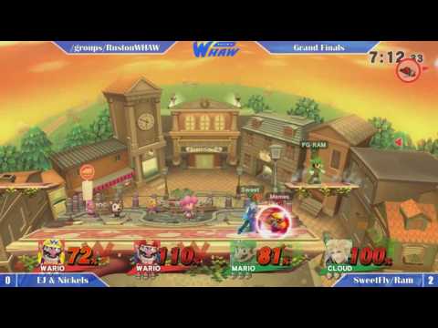 EJ & Nickels vs SweetFlying & Ramsaur - TC12 Doubles Grand Finals - Super Smash Bros Wii U