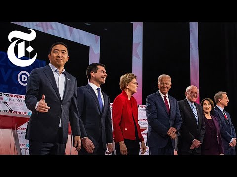 第6回2019年民主党討論会のキーモーメント｜NYTニュース (Key Moments From the Sixth 2019 Democratic Debate | NYT News)