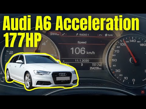Audi A6 C7 2.0 TDI 177HP | 40–140 km/h Acceleration