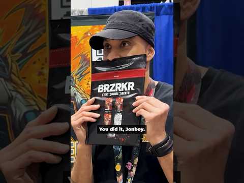 Ripping BRZRKR Blind Bags with cover artist JonBoy Meyers! #BRZRKR #comicbooks