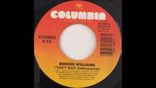 Deniece Williams - I Can&#39;t Wait (Instrumental)